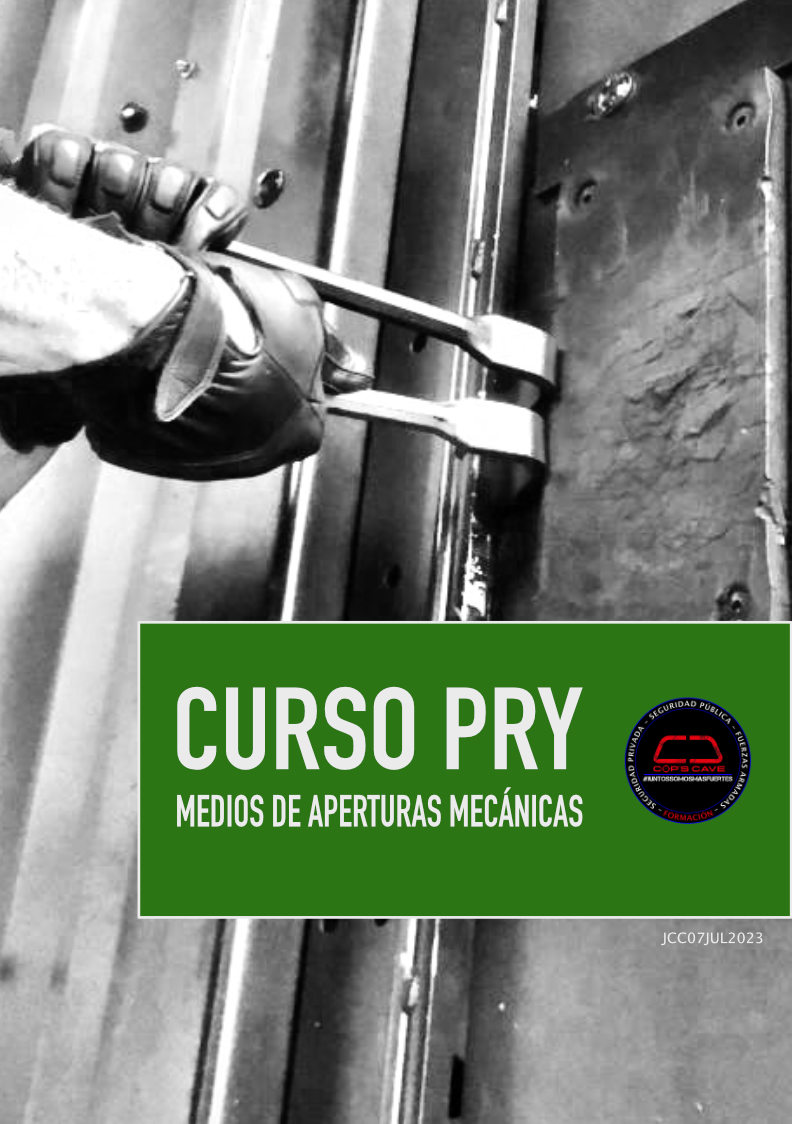 Curso PRY (Aperturas Mecánicas) 15 de Mayo 2025