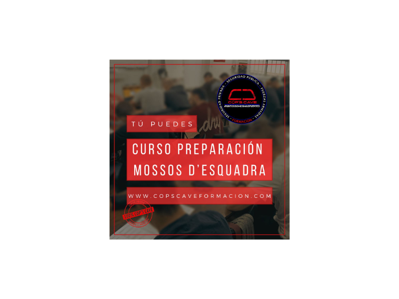 Curso PREP-CME (Mossos d'Esquadra - Todo incluido)