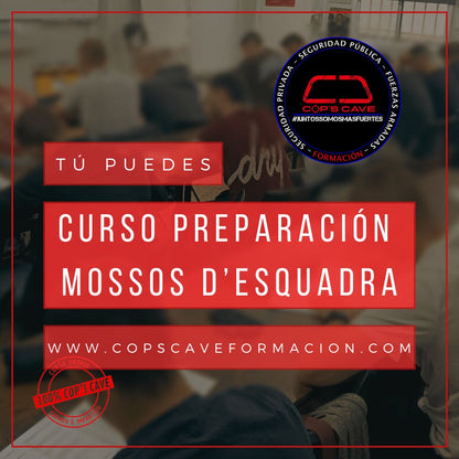 Curso PREP-CME (Preparación al Ingreso en Mossos d'Esquadra)