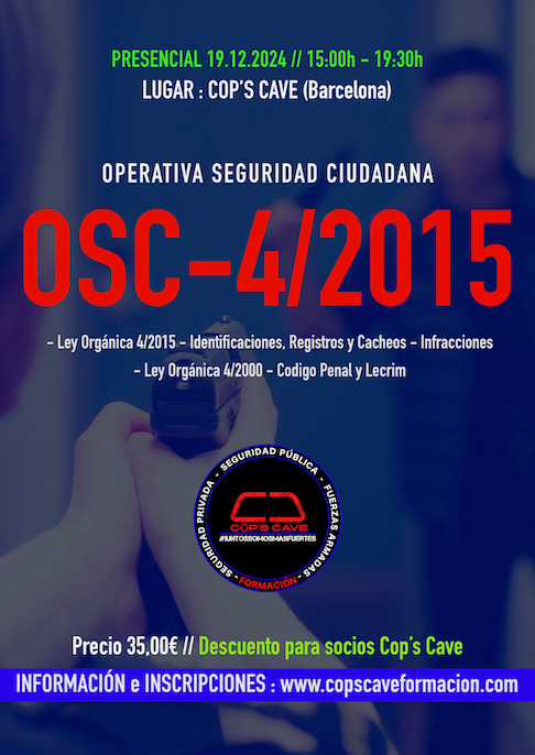 Curso OSC-4/2015 (L.O. Protección de la Seguridad Ciudadana)