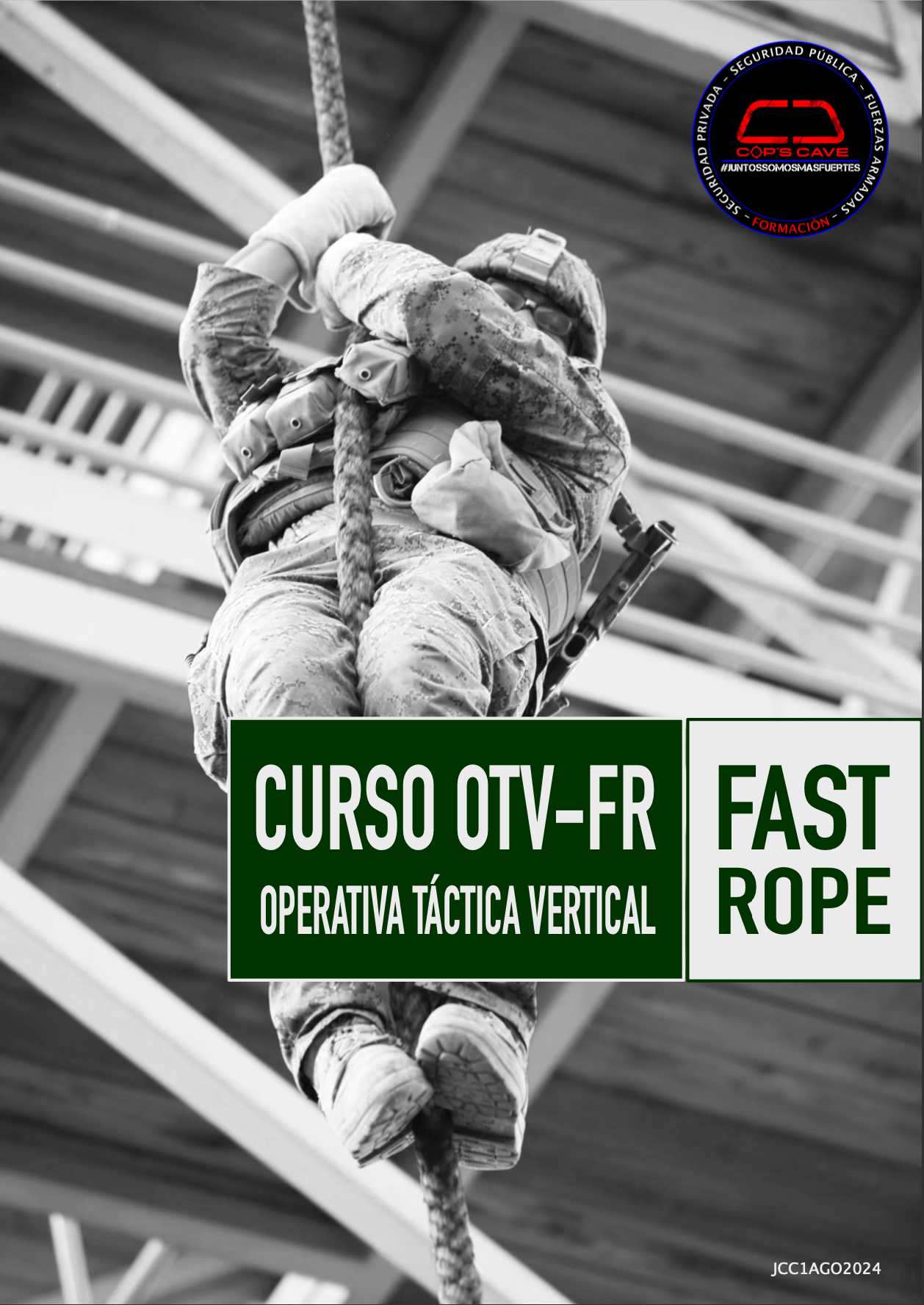 Curso OTV-FR (Operativa Táctica Vertical de Fast Rope)