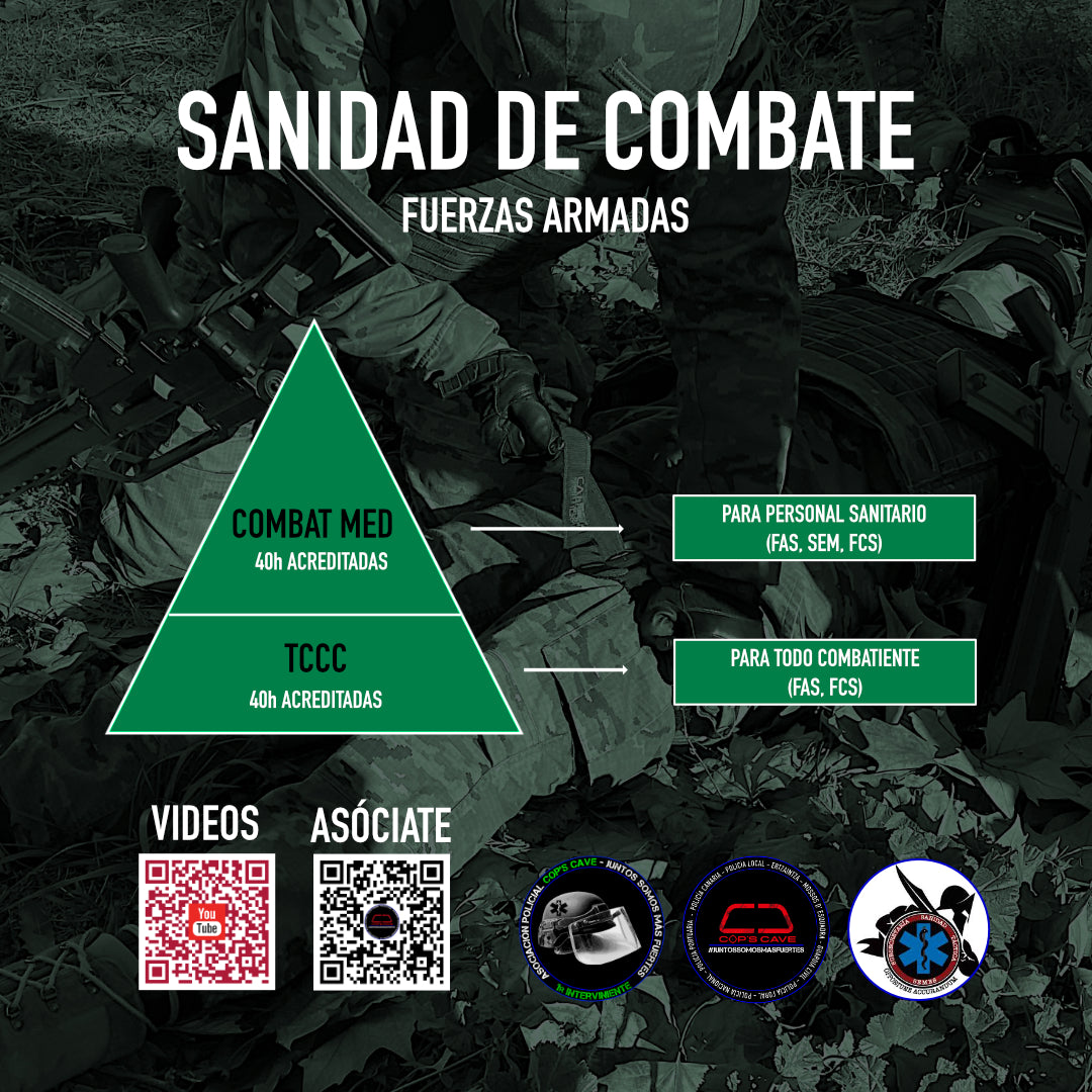 Curso COMBAT MED (Sanitario de Combate)