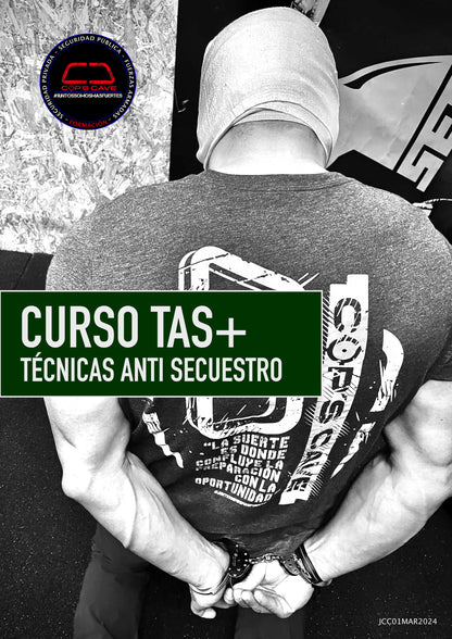 Curso TAS+ (Técnicas Anti-Secuestro con Escenarios de Evasión) 07/08 Nov. 2026 Arganda del Rey