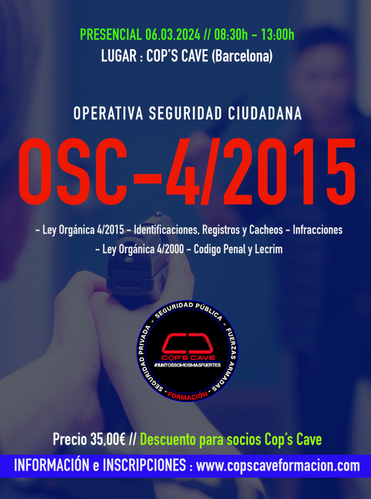 Curso OSC-4/2015 (Protección de la Seguridad Ciudadana)