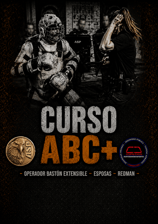 Curso ABC+ Bastón Extensible, Esposas y Redman (ASP ABC+) 24/25 OCT.2026 (Barcelona - Cop's Cave)