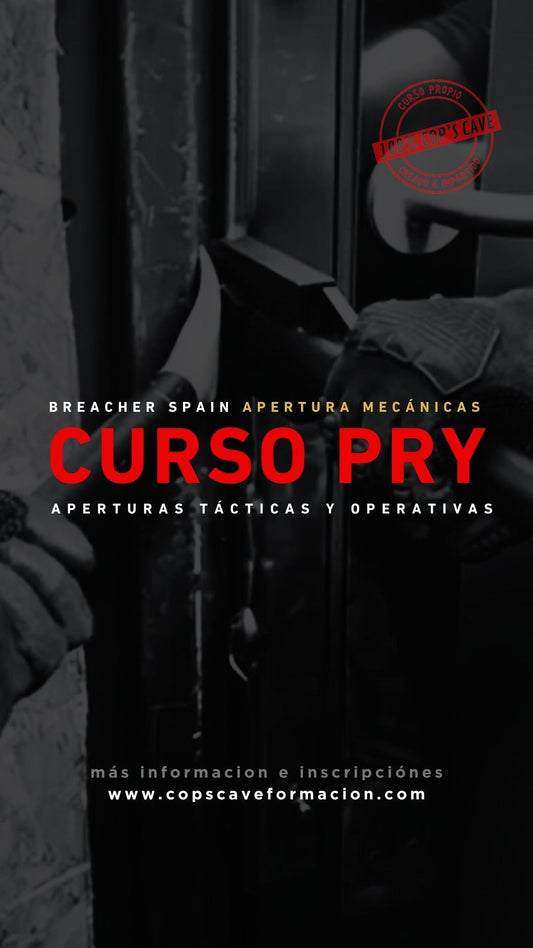 Curso Aperturas Mecánicas (PRY) (Barcelona - Cop's Cave) 14 OCTUBRE 2026