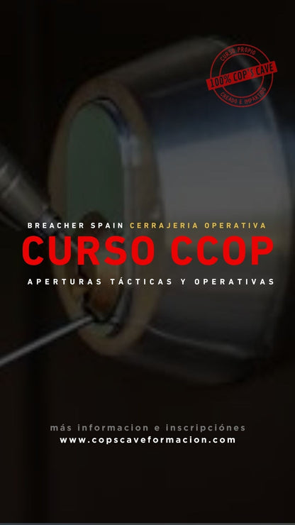 Curso Cerrajería Operativa (CCOP)  Cop's Cave - Barcelona 29.SEPT.2026