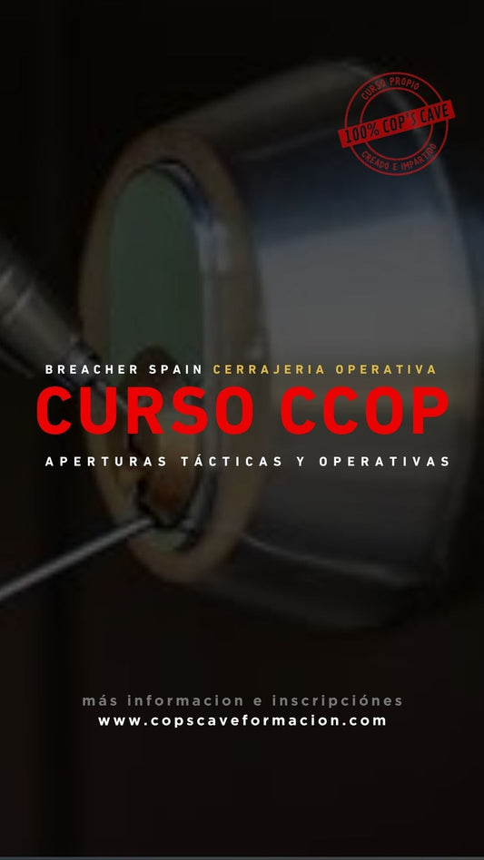 Curso Cerrajería Operativa (CCOP)  Cop's Cave - Barcelona 29.SEPT.2026