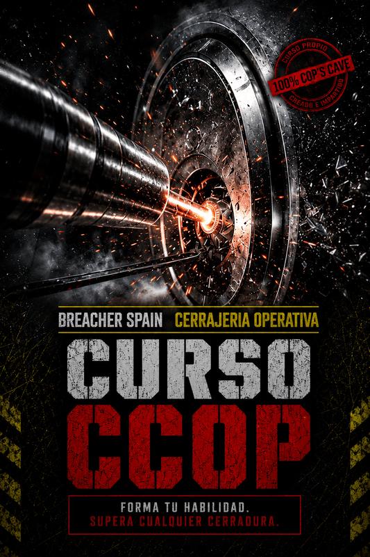 Curso Cerrajería Operativa (CCOP)  Cop's Cave - Barcelona 29.SEPT.2026