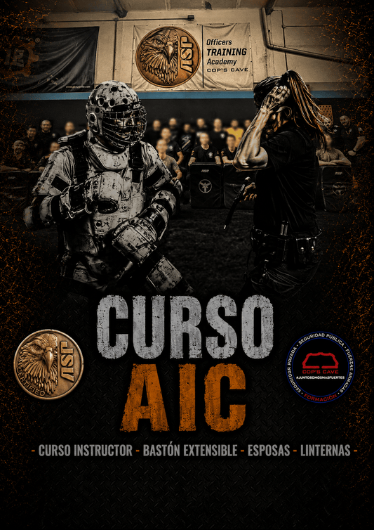 Curso Instructor ASP (AIC) Bastón Extensible, Esposas y Linternas - 27/29 Nov. 2026 (Barcelona)