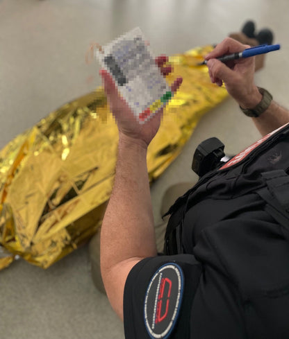 documentacion de la asistencia sanitaria tactica realizada curso PSP SPA