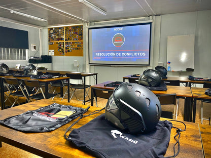 la maxima calidad de medios para formacion cascos WARQ cursos RCONF y TOES