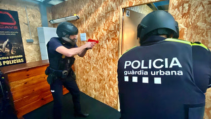 trabajo en binomio RCONF entrada a puerta