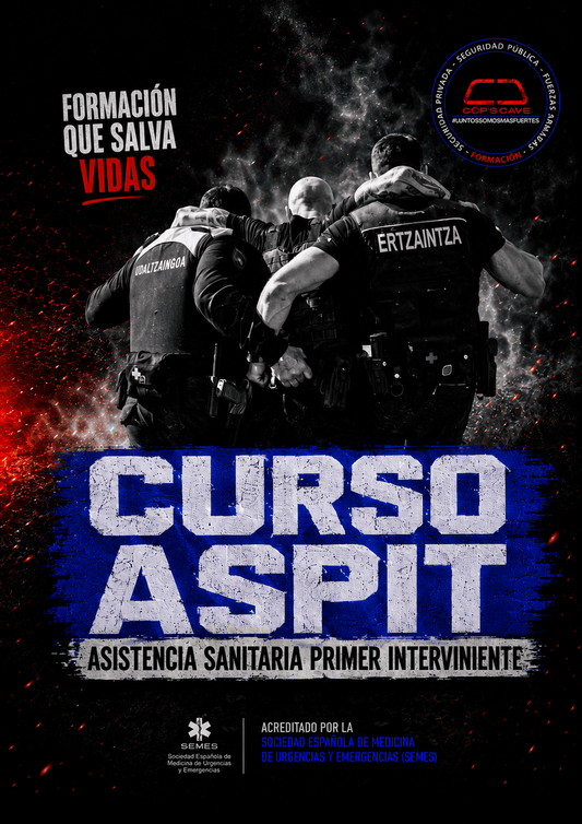 Curso Sanidad Táctica (ASPIT) 23 Noviembre 2026 (Barcelona - Cop's Cave)