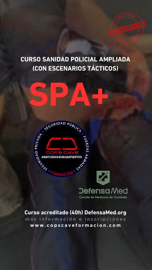 Curso Sanidad Tactica (SPA+ Escenarios Tácticos) Arganda del Rey 14-15 Marzo 2026 (Madrid)