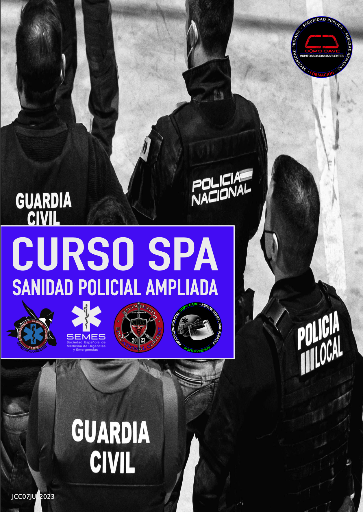 Curso Sanidad Táctica (SPA Sanidad Policial Ampliada) Huelva 07 Marzo 2026
