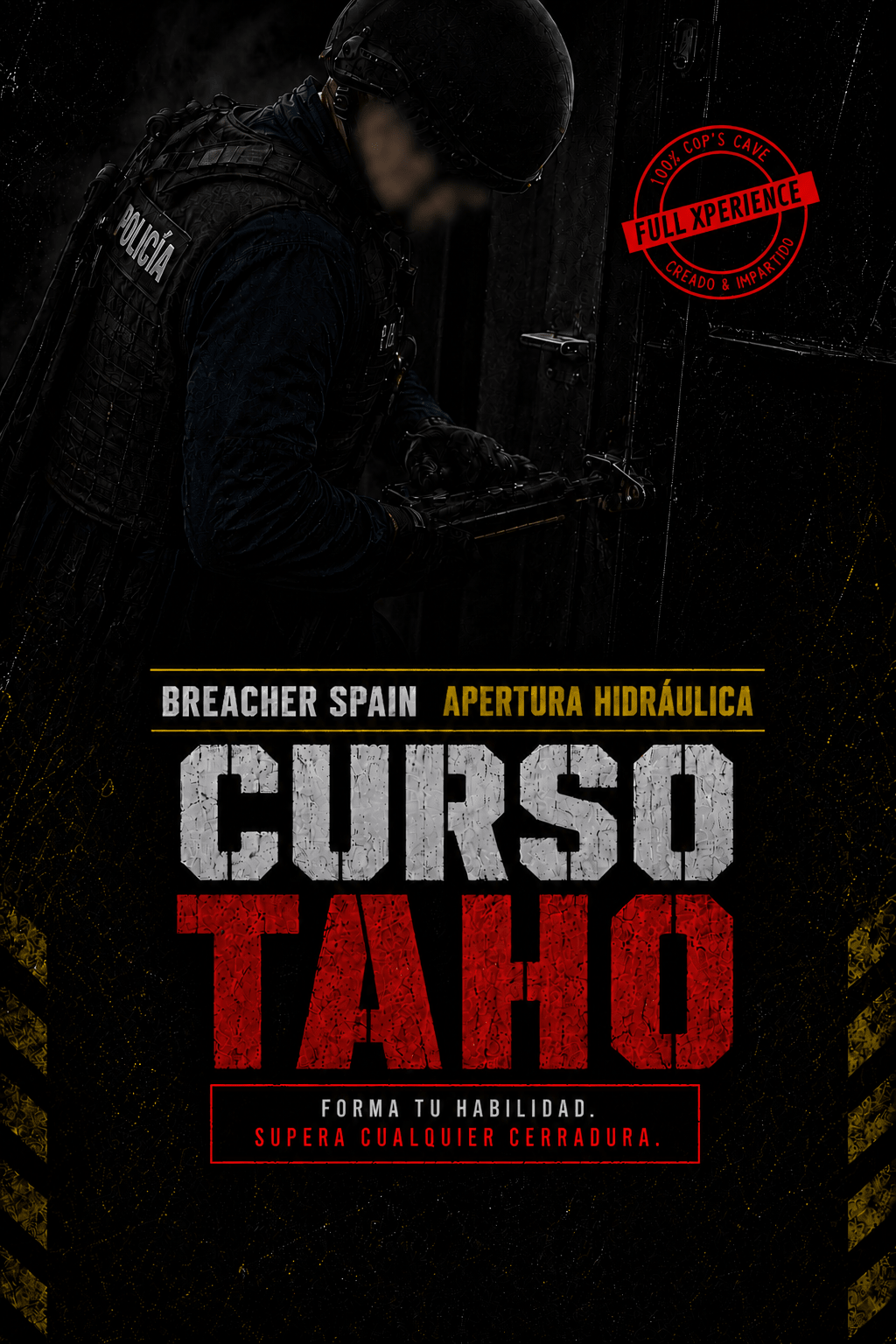 Curso Técnicas de Apertura Hidráulica Operativa (TAHO) Cop's Cave 14.NOV.2026