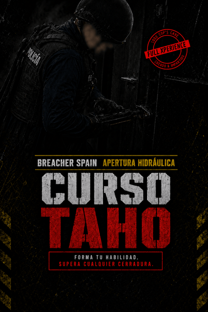 Curso Técnicas de Apertura Hidráulica Operativa (TAHO) Cop's Cave 14.NOV.2026