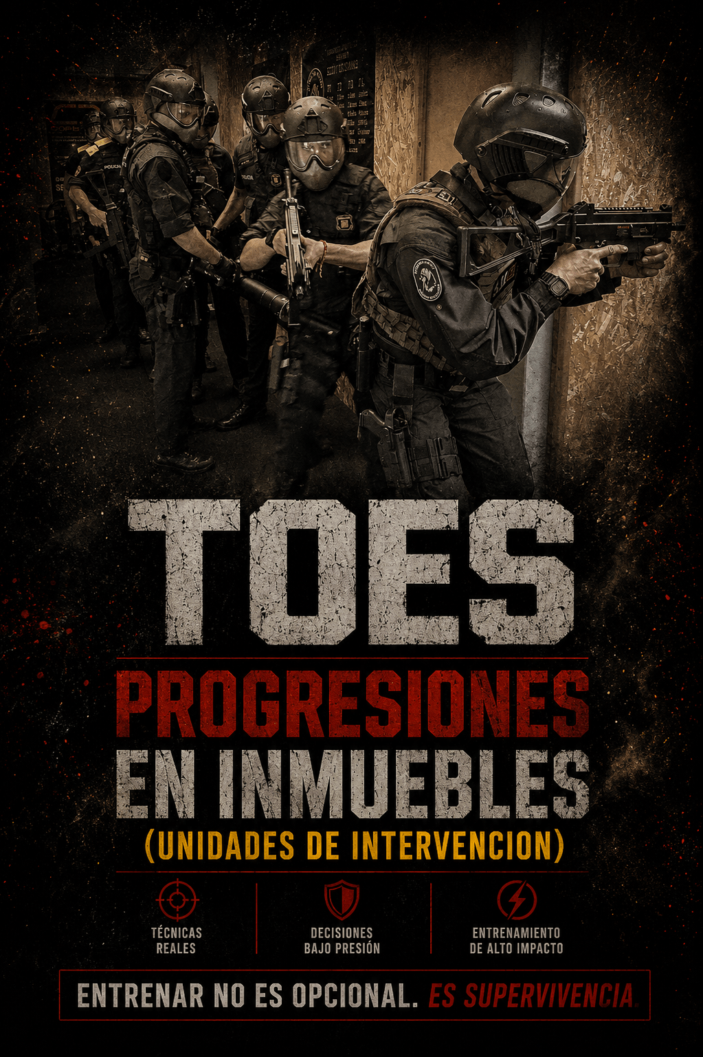 Curso Técnicas Operativas en Espacios Cerrados (TOES) 04/06 Septiembre 2026 (Barcelona - Cop's Cave)