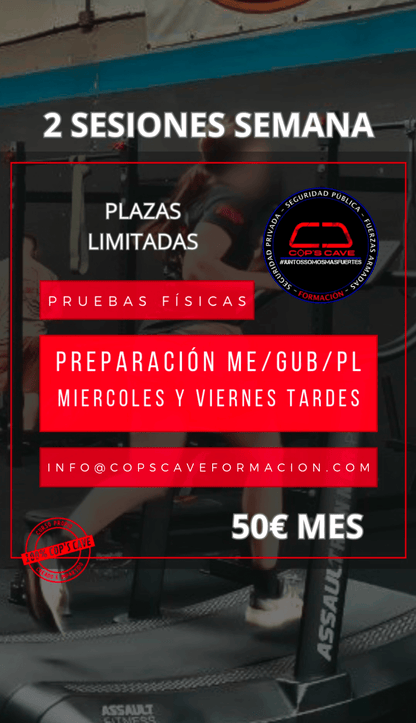 Preparación física oposiciones Mossos d'Esquadra y Guardia Urbana