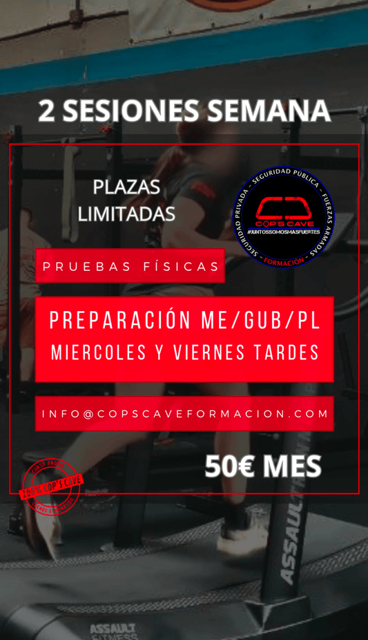 Preparación física oposiciones Mossos d'Esquadra y Guardia Urbana