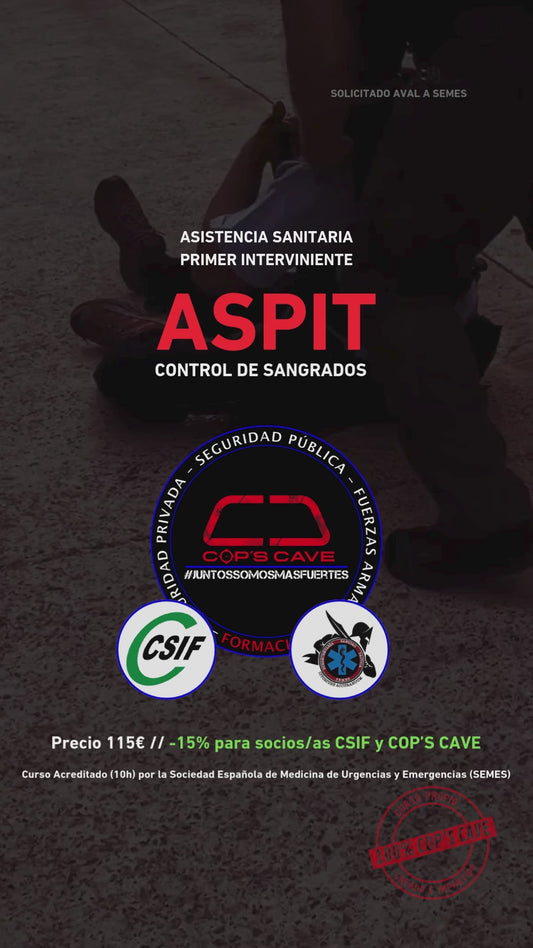 Curso Sanidad Táctica (ASPIT) 04 Febrero 2026 (SEVILLA)