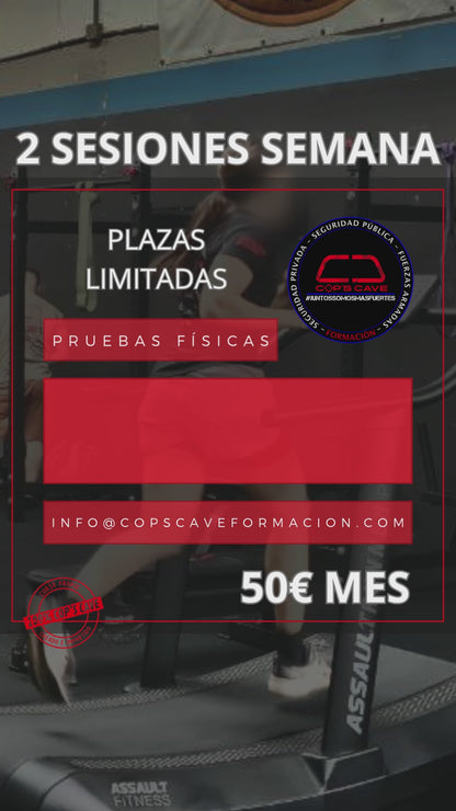 Preparación física oposiciones Mossos d'Esquadra y Guardia Urbana