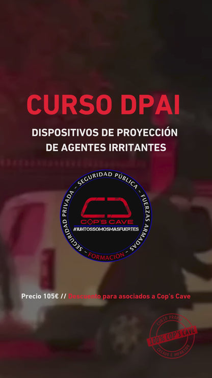 Curso Dispositivo de Proyección de Agentes Irritantes (DPAI) (Cop's Cave) 28 MARZO 2026